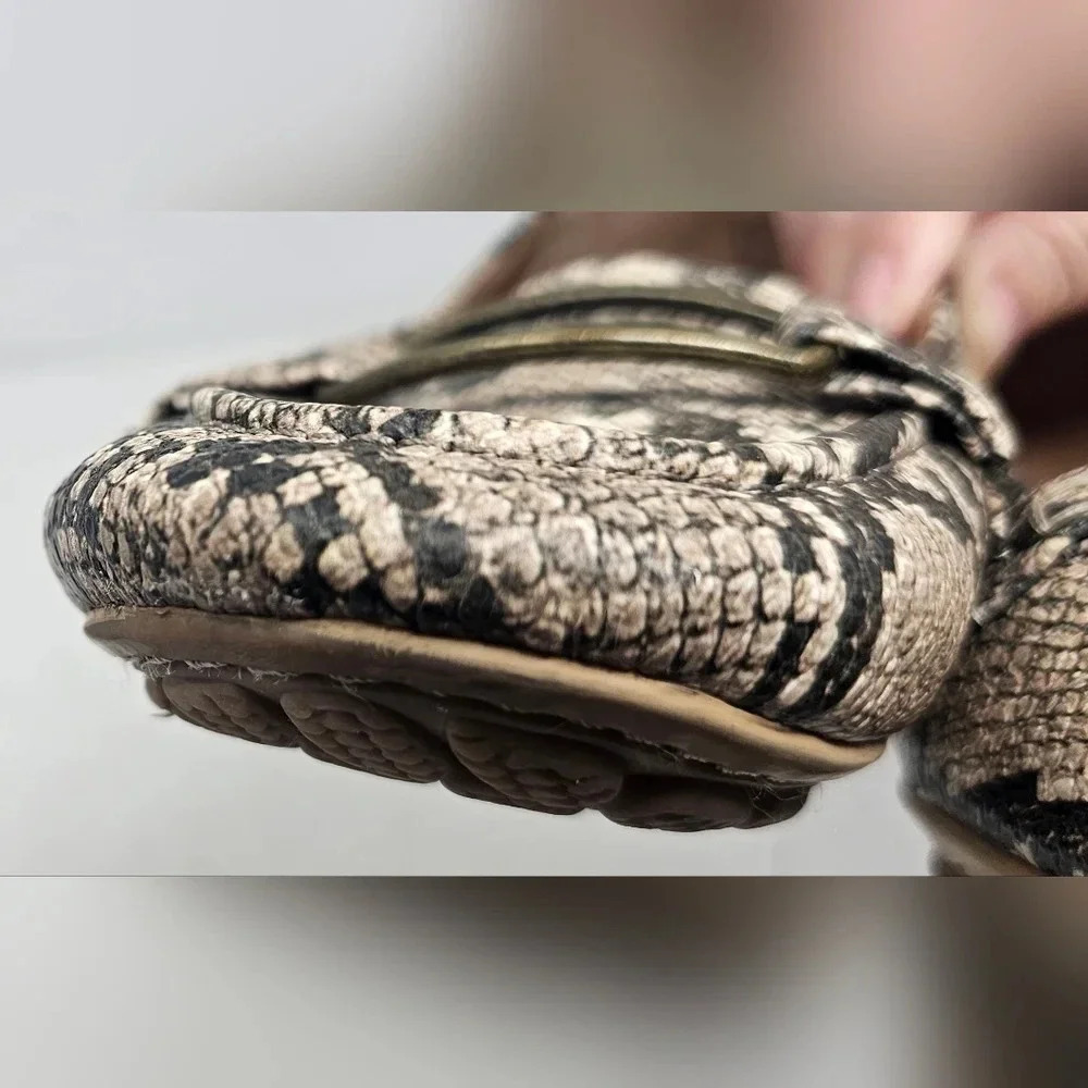 Baretraps KELLYE Loafers Snake Print Women's Size 7.5 M - Picture 7 of 16
